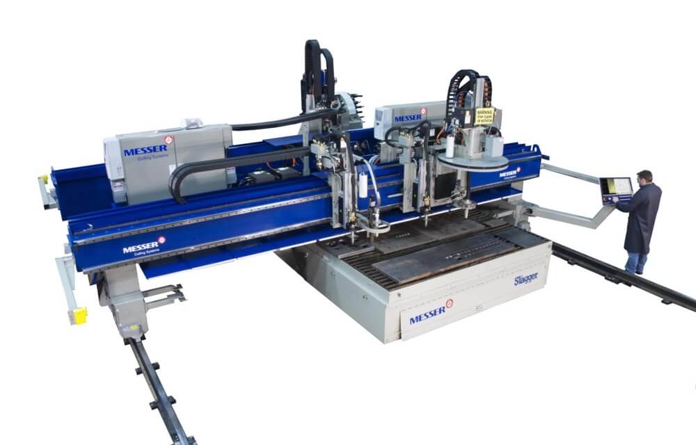 The Messer TMC4500 DB cutting machine.