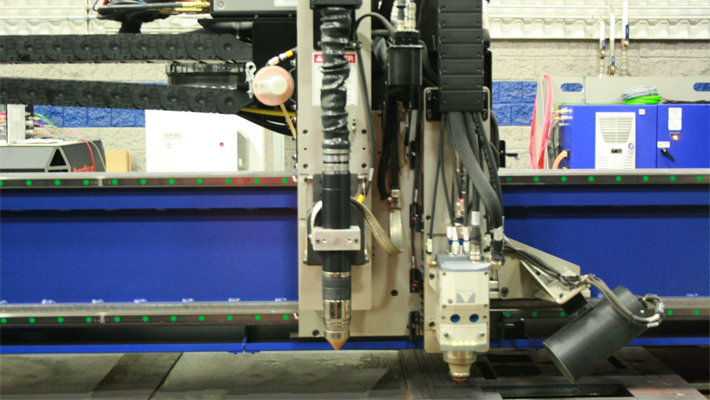 The Fiber Laser Combo in action