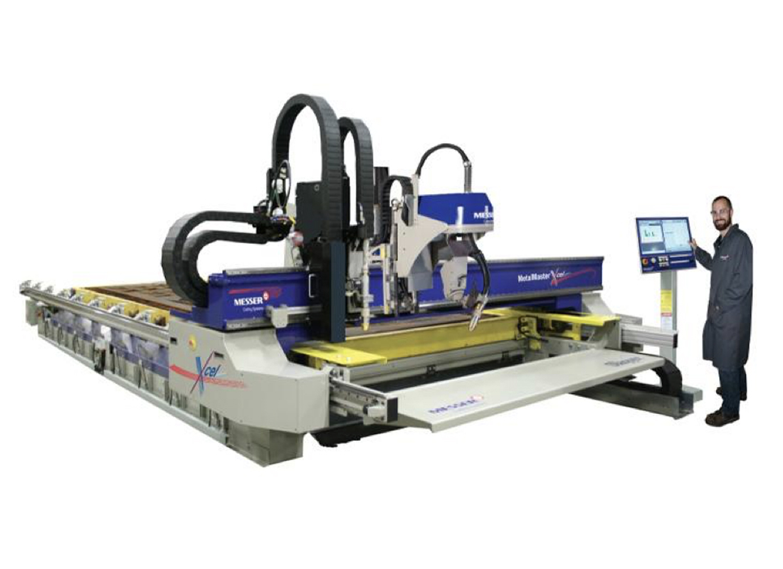 The Metal Master Xcel machine from Messer Cutting Systems, used in oil and gas production processes.